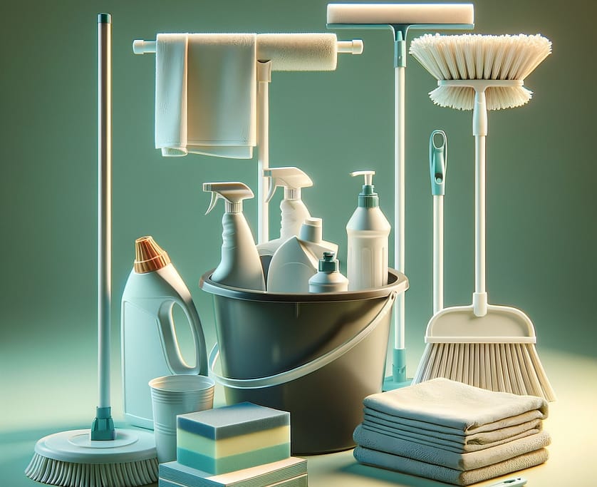 Cleaning equipment and supplies